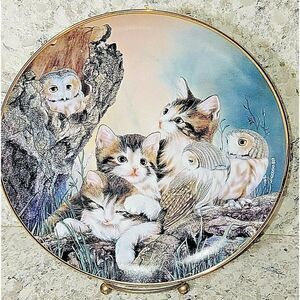 Franklin Mint Whoo Are You? Sprovach 8.25"  Limited Edition‎ Plate #U2553 VTG
